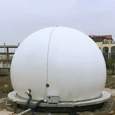 广西某污水处理沼气收集利用双膜气柜青岛宸一环境